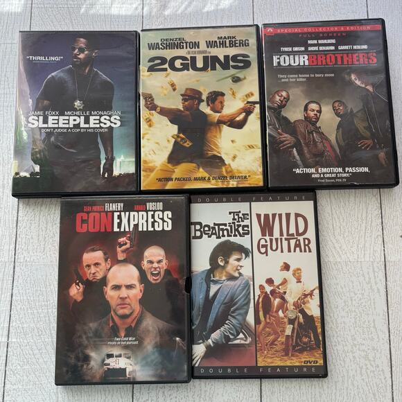 Movie Night - Drama and Thriller Genre - 5 Movie DVDs - Picture 1 of 9